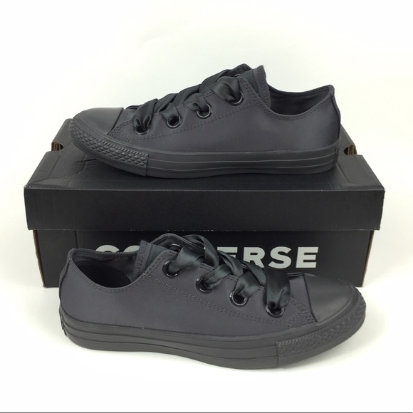 converse big eyelets black
